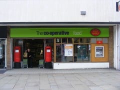 Stratford-on-Avon  Co-operative and Post Office  June 2009