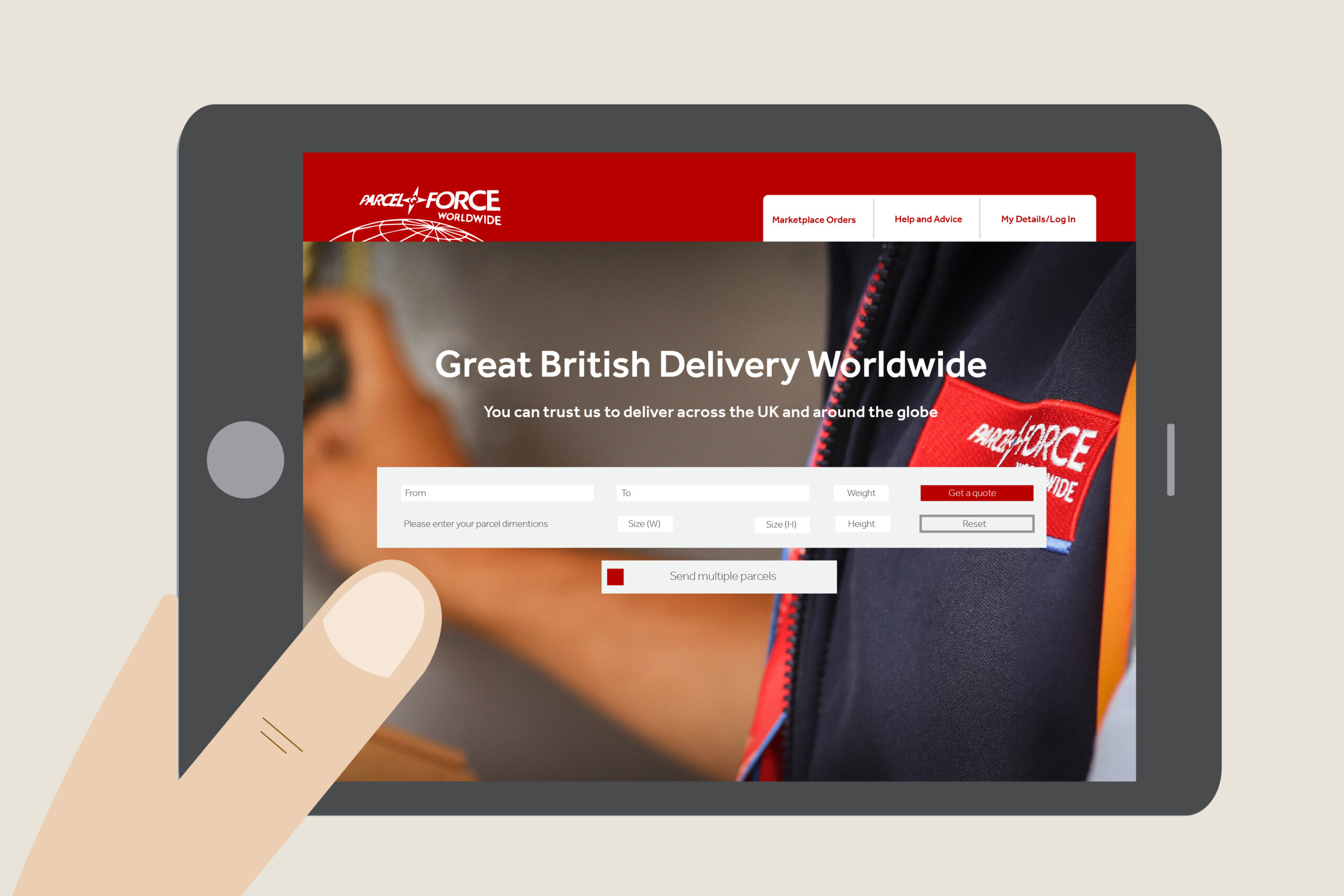 The new way to send parcels on parcelforce.com - ChannelX