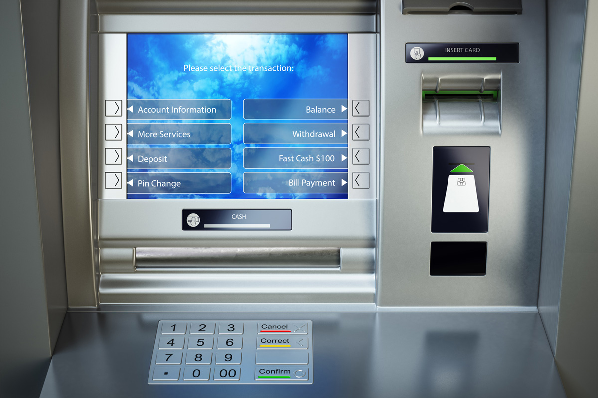• Automatic Teller Machine (ATM