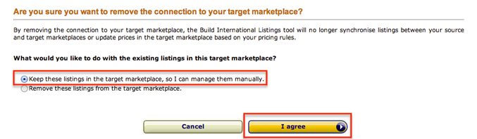 Amazon Build International LIstings Break Price Link 2