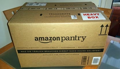 Amazon Pantry Delivery Box