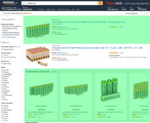 Amazon Private Label Amazon Basics Our Brands promotion