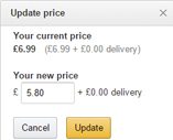 Amazon update promo price
