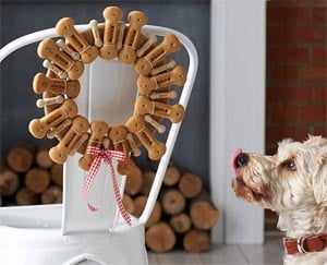 Dog Biscuit Wreath