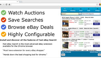 Fast eBay Search