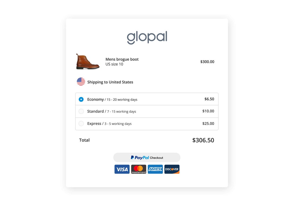 Glopal integrated-shipping