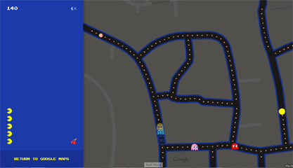 Google-Maps-Pac-Man