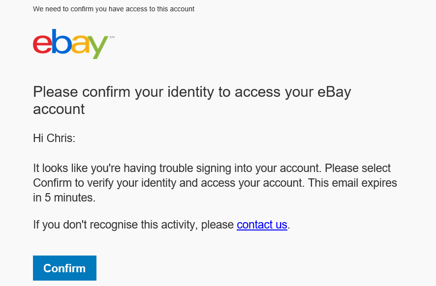 How to set up eBay 2-Step Verification Step 9