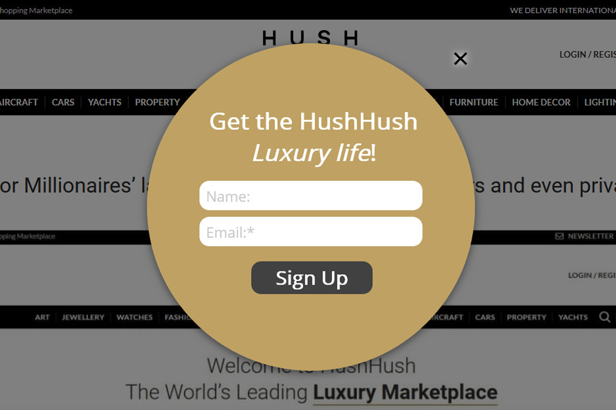 Lifestyle Luxury Boutique - HushHush - Luxury Items