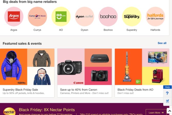 EBay UK Black Friday deals