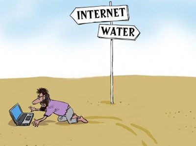 Internet vs Water