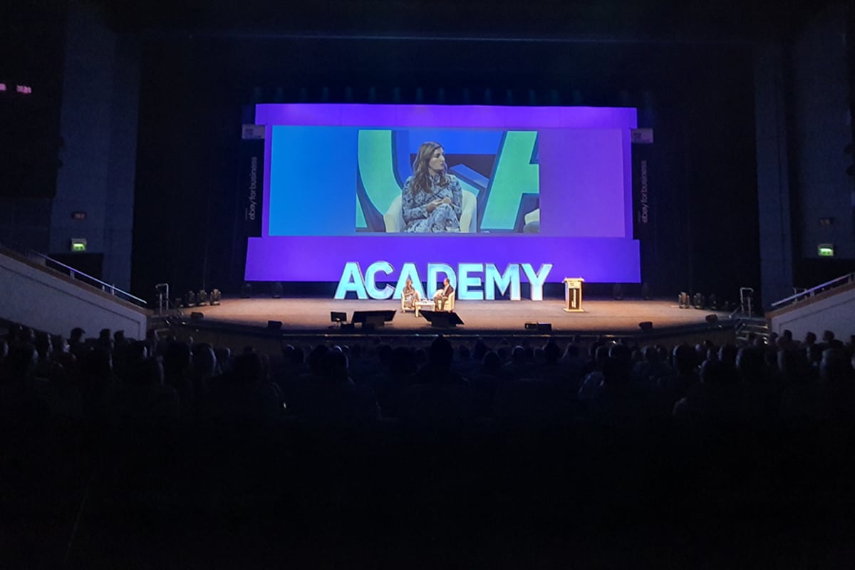 Karren Brady at Linn Academy 2019