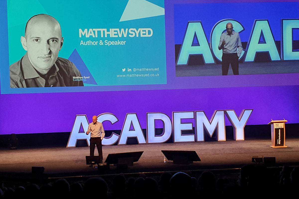 Linn Academy 2019 Matthew Syed