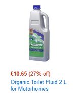Organic Toilet Fluid 2 L for Motorhomes
