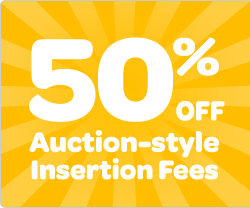 50% off auction-style insertion fees