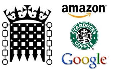 Public Finance Commitee question Amazon Starbucks and Google