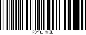 Royal Mail Bulk Mail Barcode