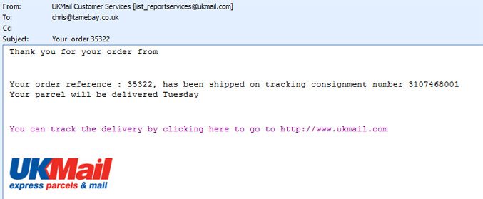 Shipping Confirmation