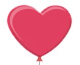 Valentines Heart Balloon
