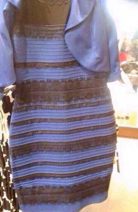 White and Gold Dress