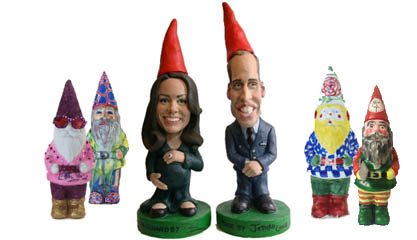 Wills and Kate Gnomes