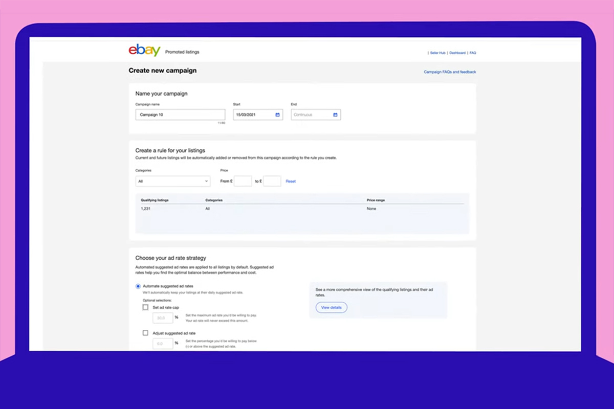 eBay Automated Campaigns for Promoted Listings now live ChannelX