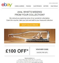 eBay Collectables Discount Code
