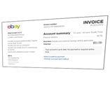 eBay Invoice sm