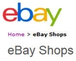 eBay Shops Feat