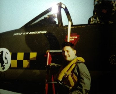 geoff as a young pilot