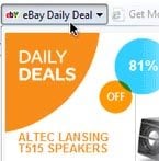 ie8 eBay daily deal