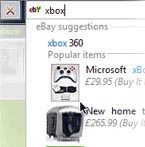 ie8 eBay visual search