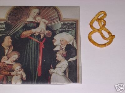 Virgin Mary pretzel