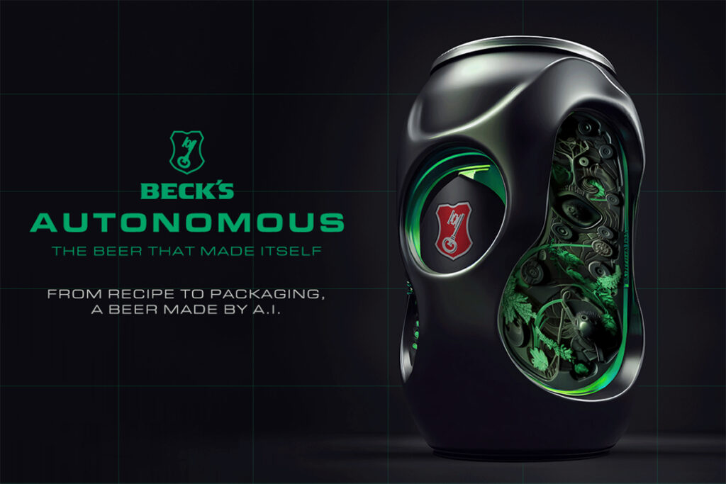AI Created Becks Beer - Chat GPT & Midjourney