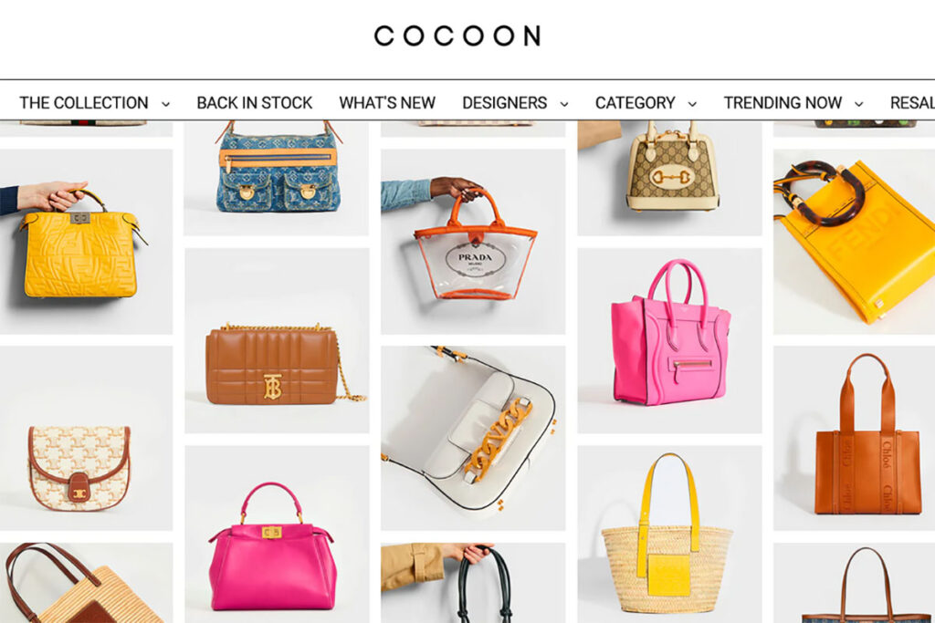 Cocoon - circular high-end bag subscription service