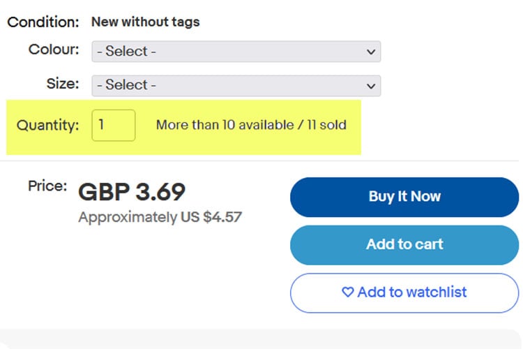 eBay.com accessible portions glitch