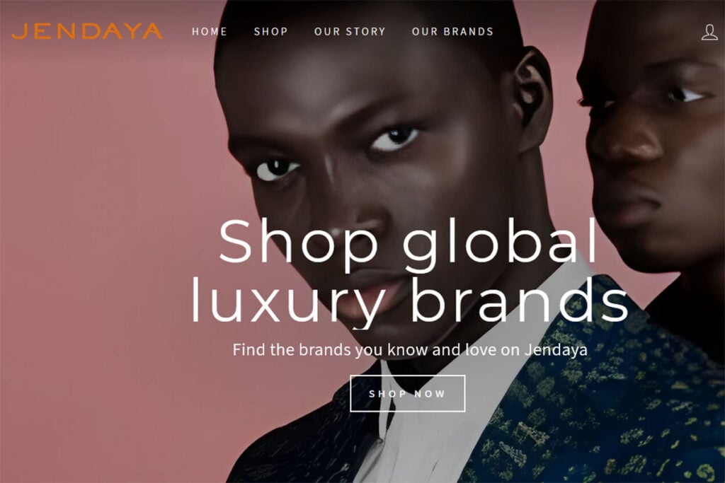 Jendaya luxury African Fashion marketplace