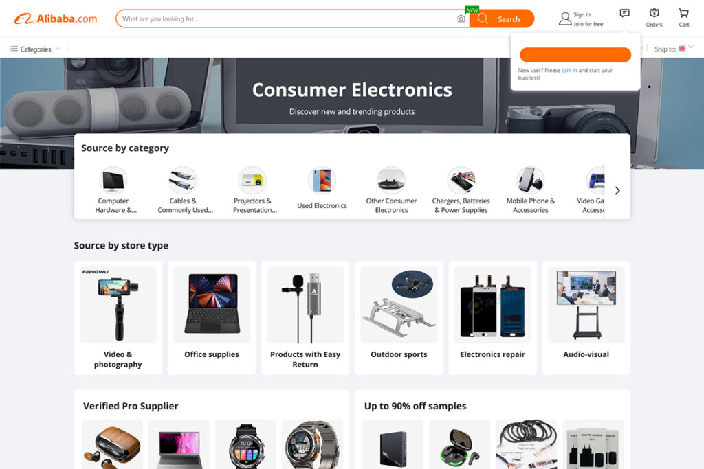 Alibaba.com to showcase consumer electronics sourcing trends