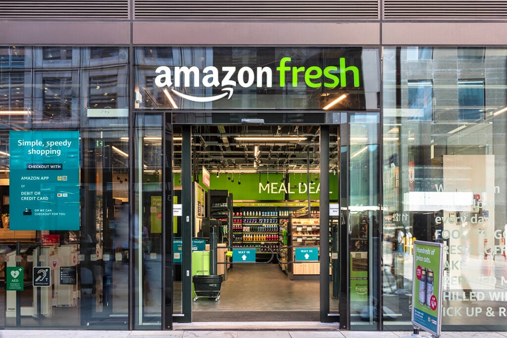 Amazon Fresh Moorgate store opens today