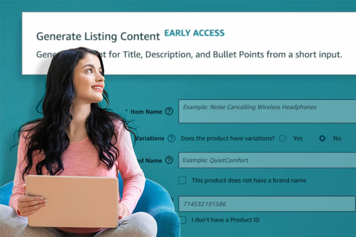 Amazon generative ai listing tools expansion channelx