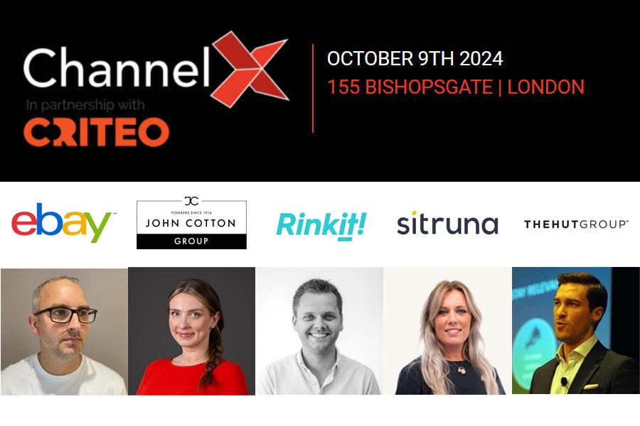 ChannelX 2024 Speakers - eBay, John Cotton, Rinkit, Sitruna & The Hut Group