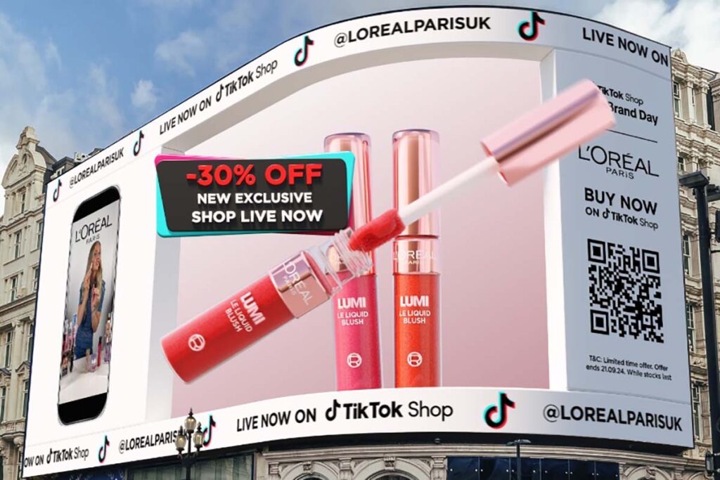 UK TikTok Shop Super Brand Day with L'Oreal Paris