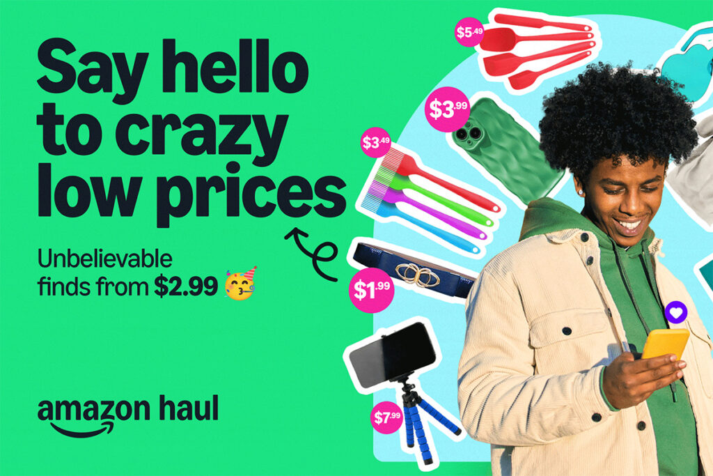 Amazon Low Cost Store launches as Amazon Haul in US ChannelX