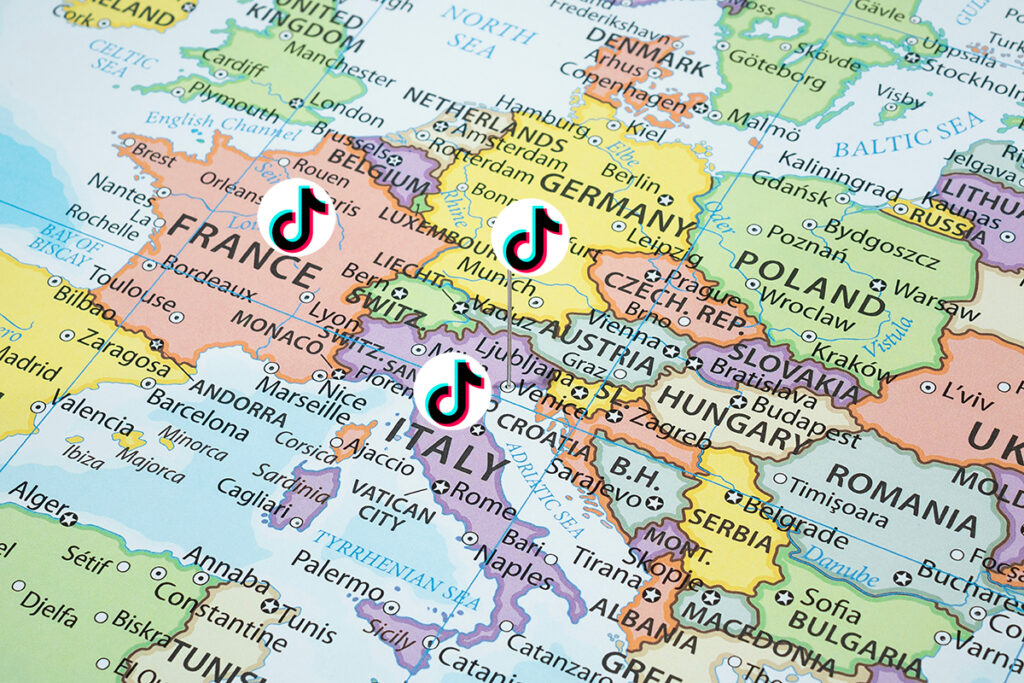 TikTok Shop in Germany, France and Italy has opened for sellers