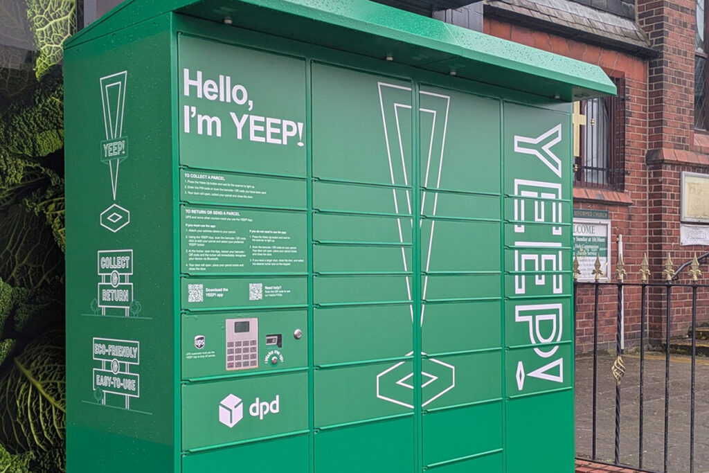 DPD UK to add 8,000 parcel lockers with YEEP!