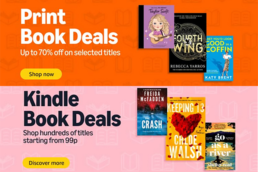 First ever UK Amazon Book Sale launches this April