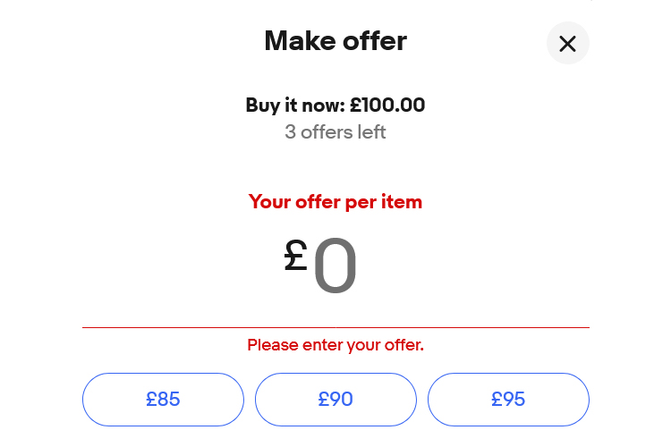 New eBay Offers dashboard in Seller Hub