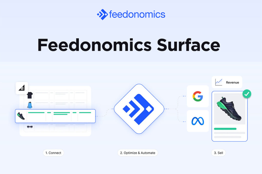 Commerce Feedonomics Surface connects advertising channels with product information