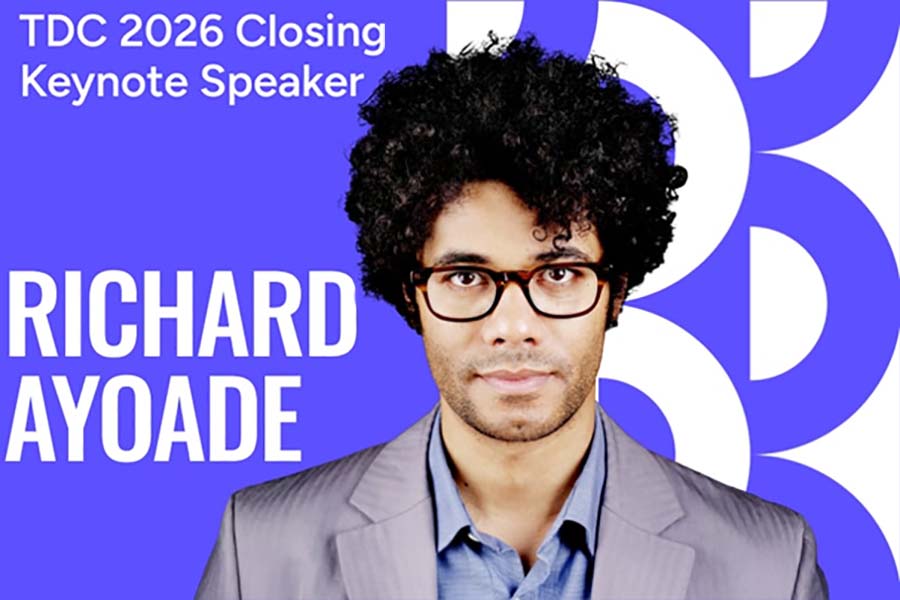 Richard Ayoade announced as TDC2026 closing Keynote Speaker