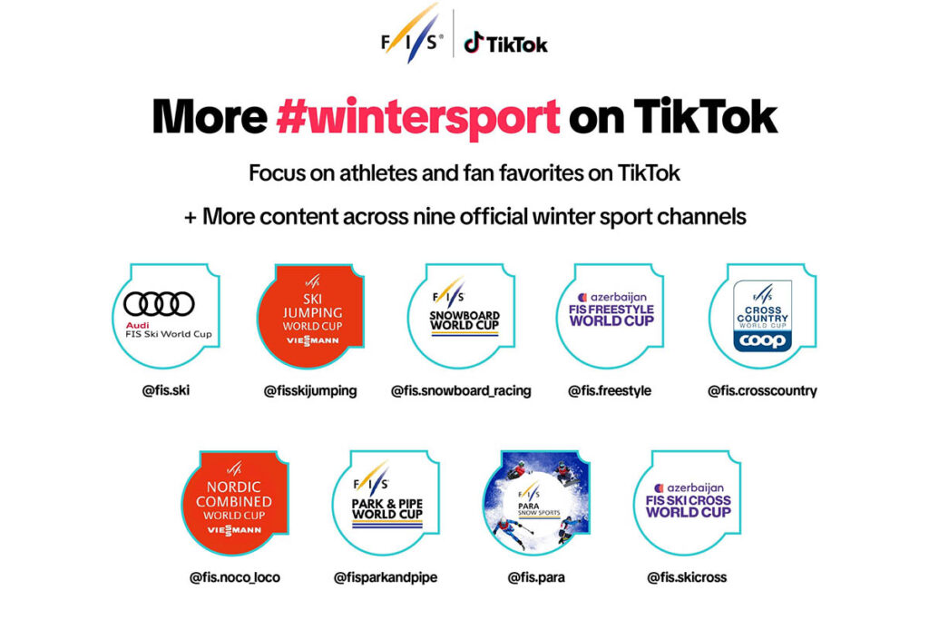 TikTok partners with FIS with new competition for fans #wintersport